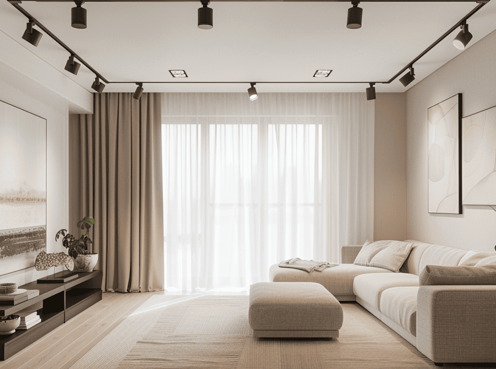 Как работают трековые светильники