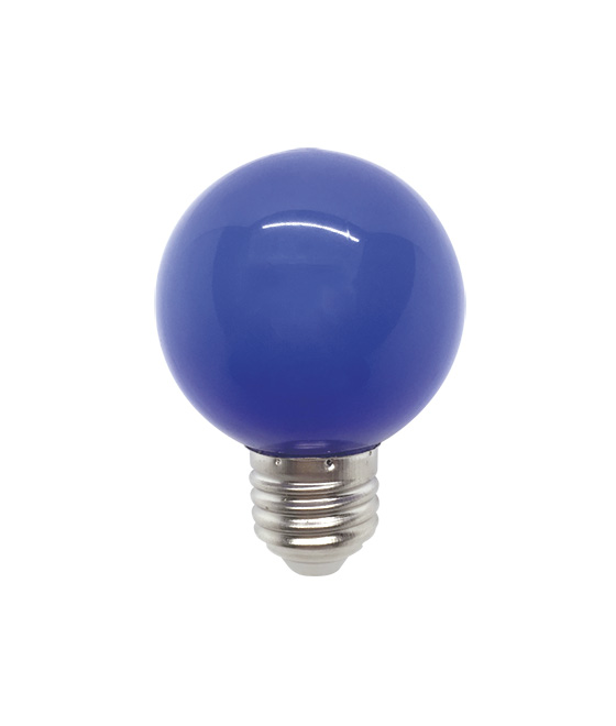 лампа 3W D1027 синяя d45мм