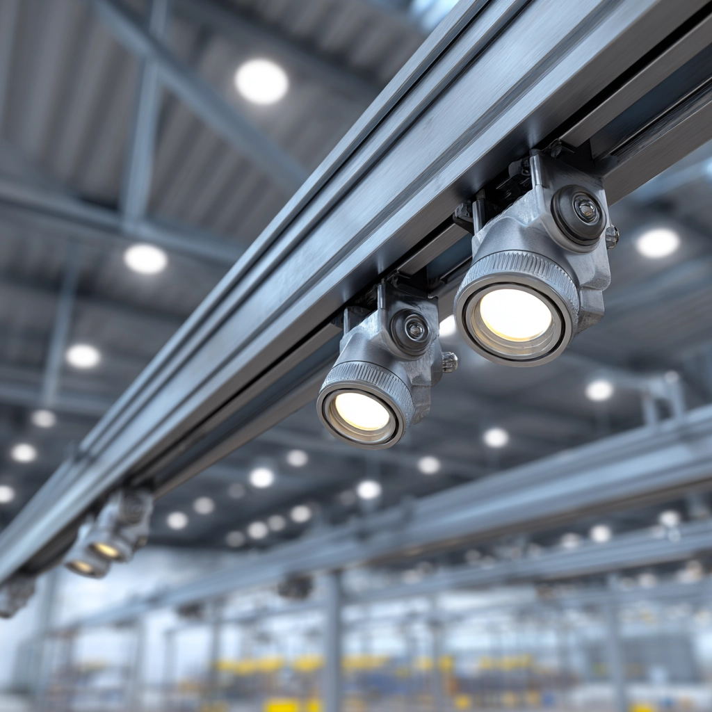 Трековая система на производстве