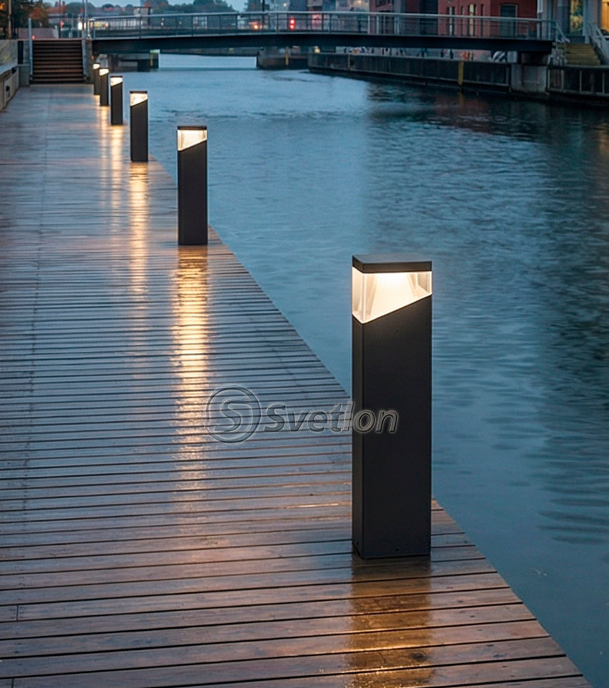 Уличный светильник серии "Тулон" G3104-500 N - фото 4