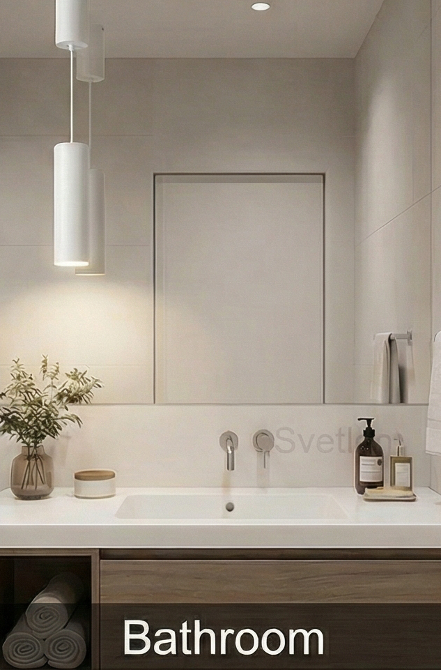 Светильник LED "Цилиндр" HB1525 15W 3CCT h=25см d=5,5см IP20 белый - фото 14