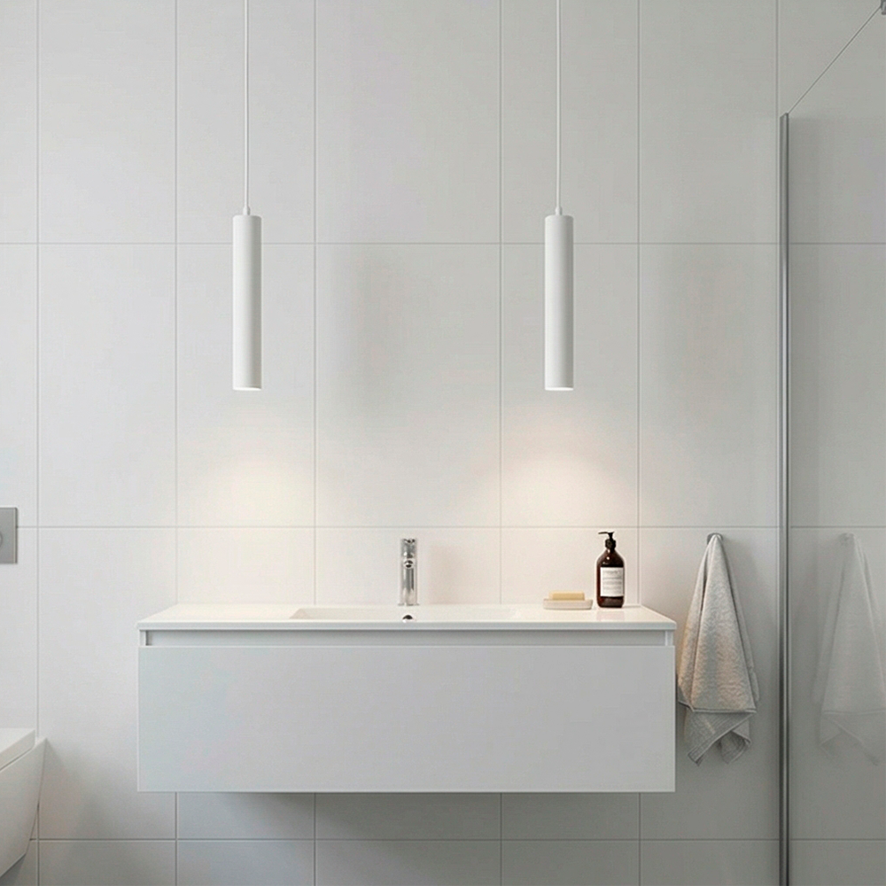 Светильник LED "Цилиндр" HB2040 20W 3CCT h=40см d=5,5см IP20 белый - фото 2